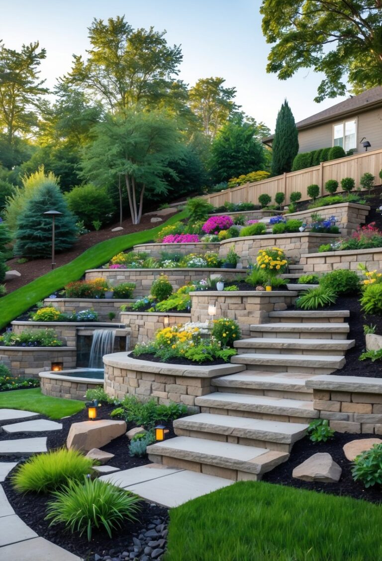 12 Sloped Backyard Landscaping Ideas To Maximize Space And Enhance Curb Appeal