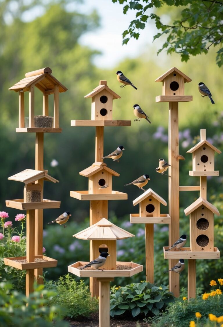 11 Bird Feeders Ideas To Attract More Birds To Your Garden