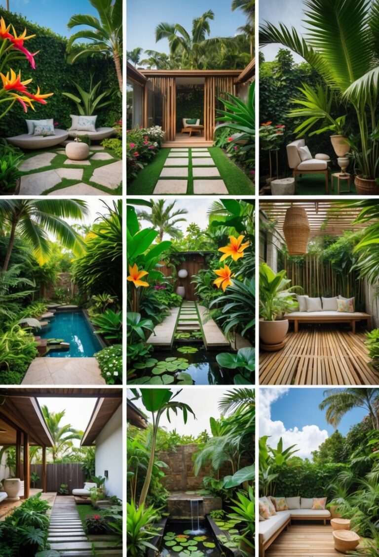 8 Tropical Garden Design Ideas for Creating Lush, Vibrant Outdoor Spaces