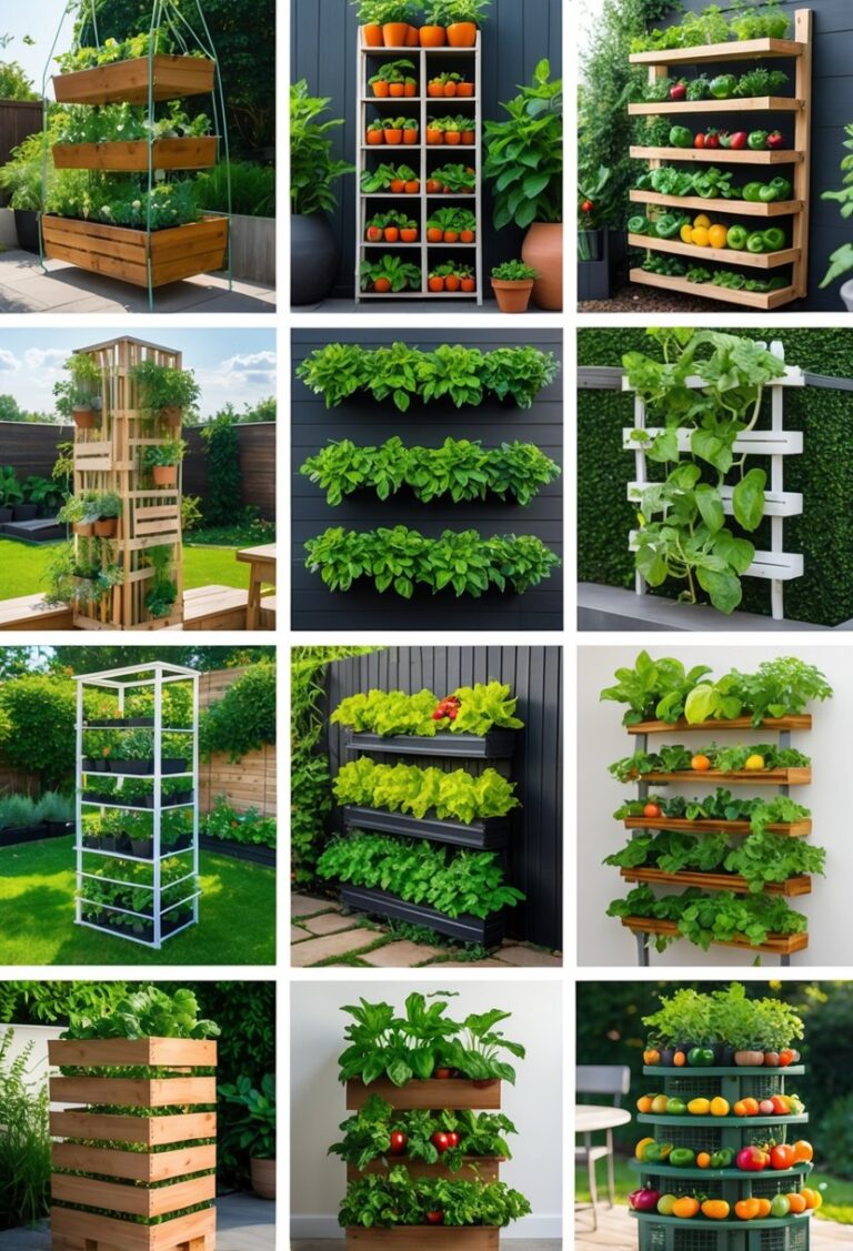 8 Vertical Vegetable Garden Ideas for Maximizing Small Spaces Efficiently