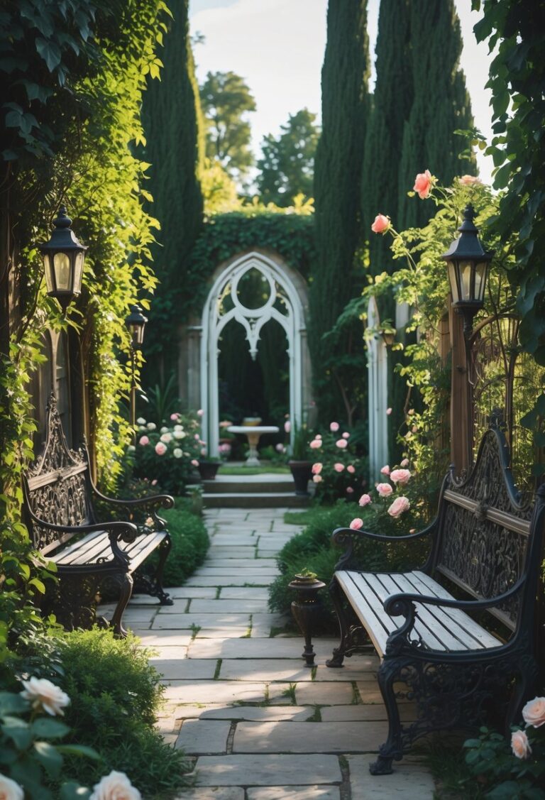 10 Gothic Garden Ideas To Transform Your Outdoor Space With Dark Elegance
