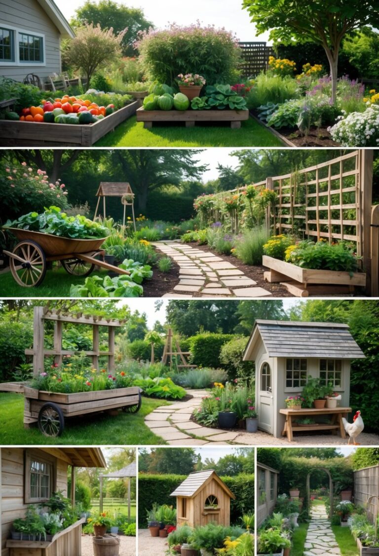 7 Farmhouse Garden Ideas to Transform Your Outdoor Space with Rustic Charm
