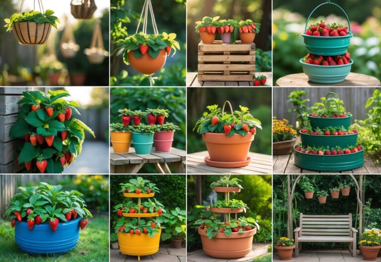 11 Strawberry Planter Ideas for Maximizing Space and Yield in Your Garden
