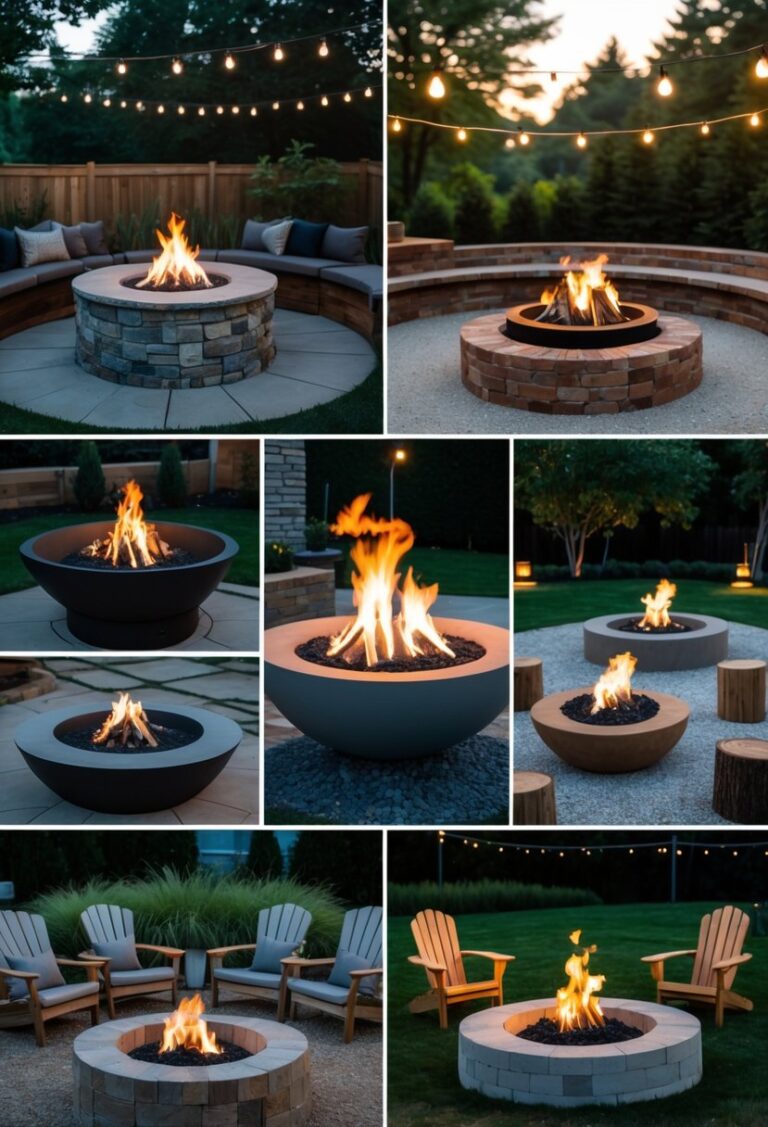 8 Backyard Fire Pit Ideas to Transform Your Outdoor Space