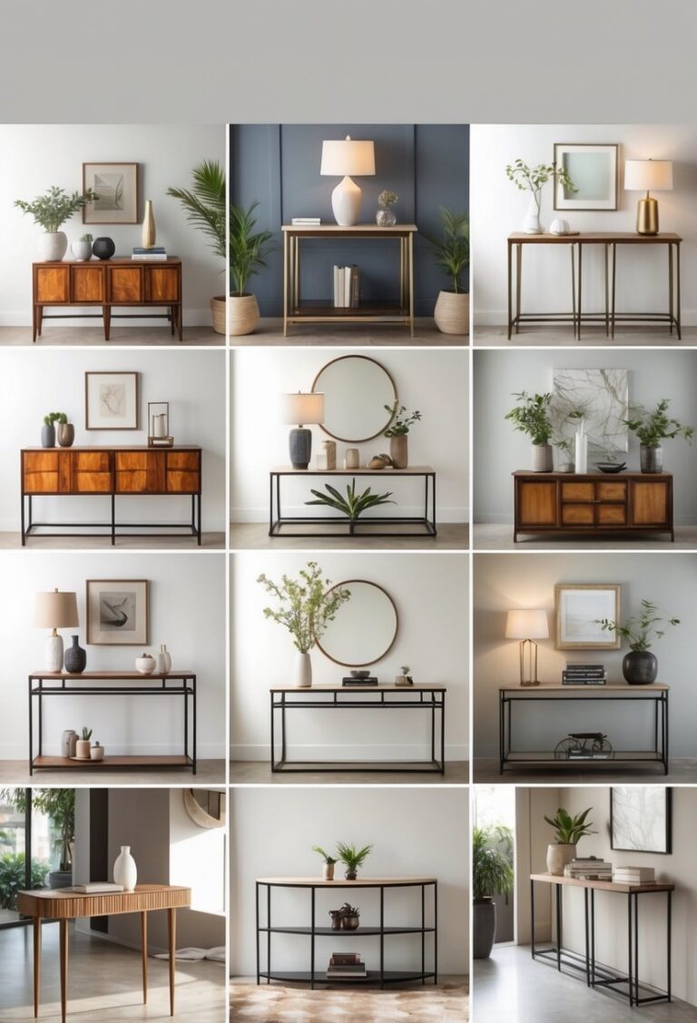 8 Console Table Ideas for Stylish and Functional Home Decor