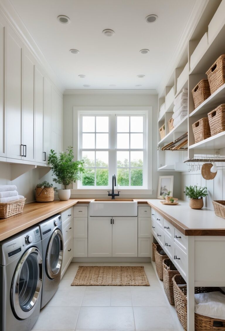 9 Laundry Room Ideas to Maximize Space and Efficiency