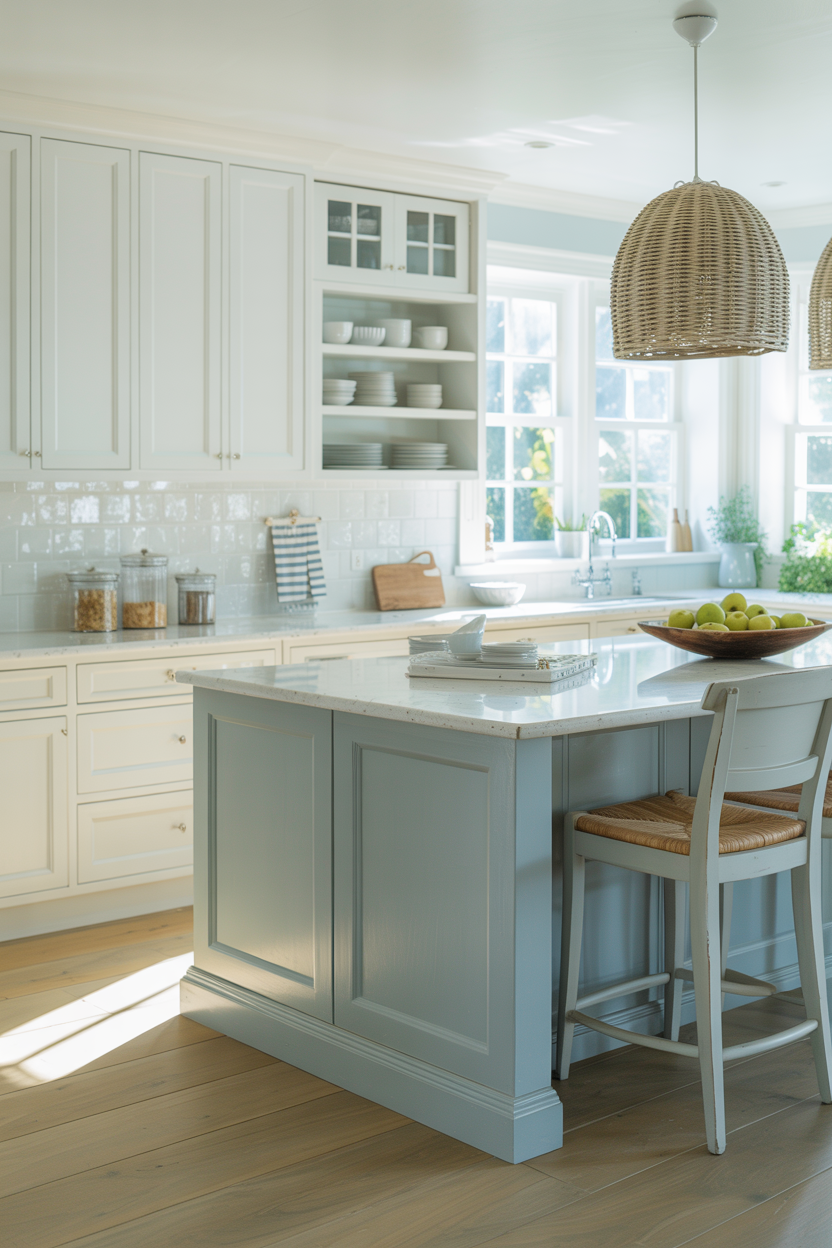 The Coastal-Calm White and Natural