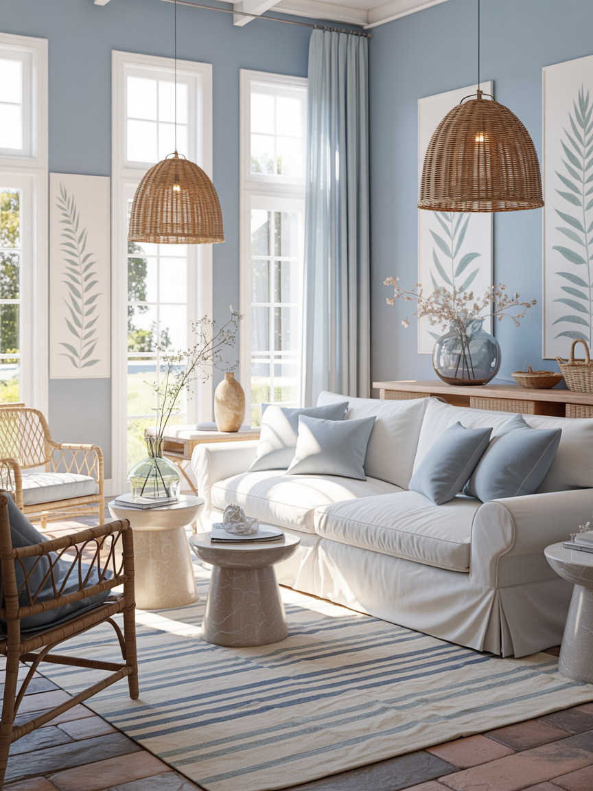 Coastal Calm With Breezy Blues