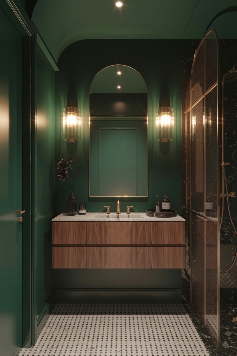 Moody Jewel Box: Deep Color, Glam Metals, and Luxe Texture