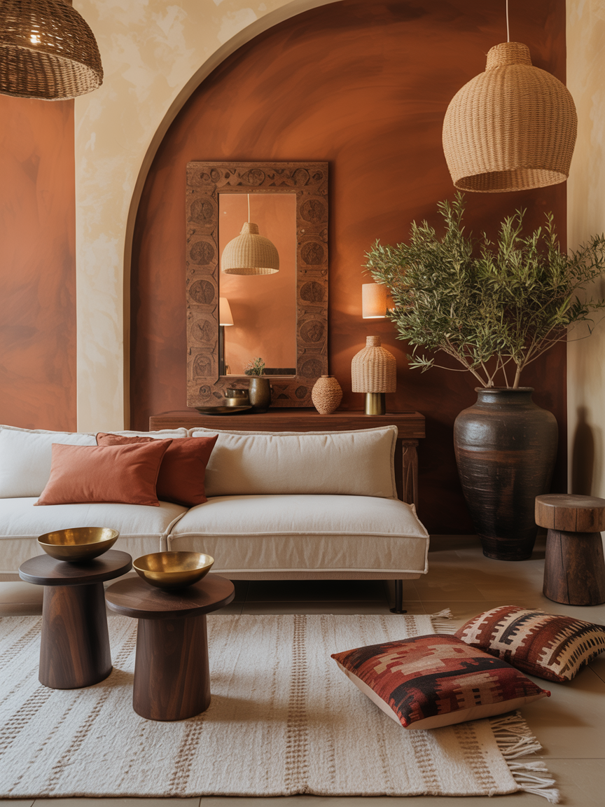 Terracotta Modern Mediterranean