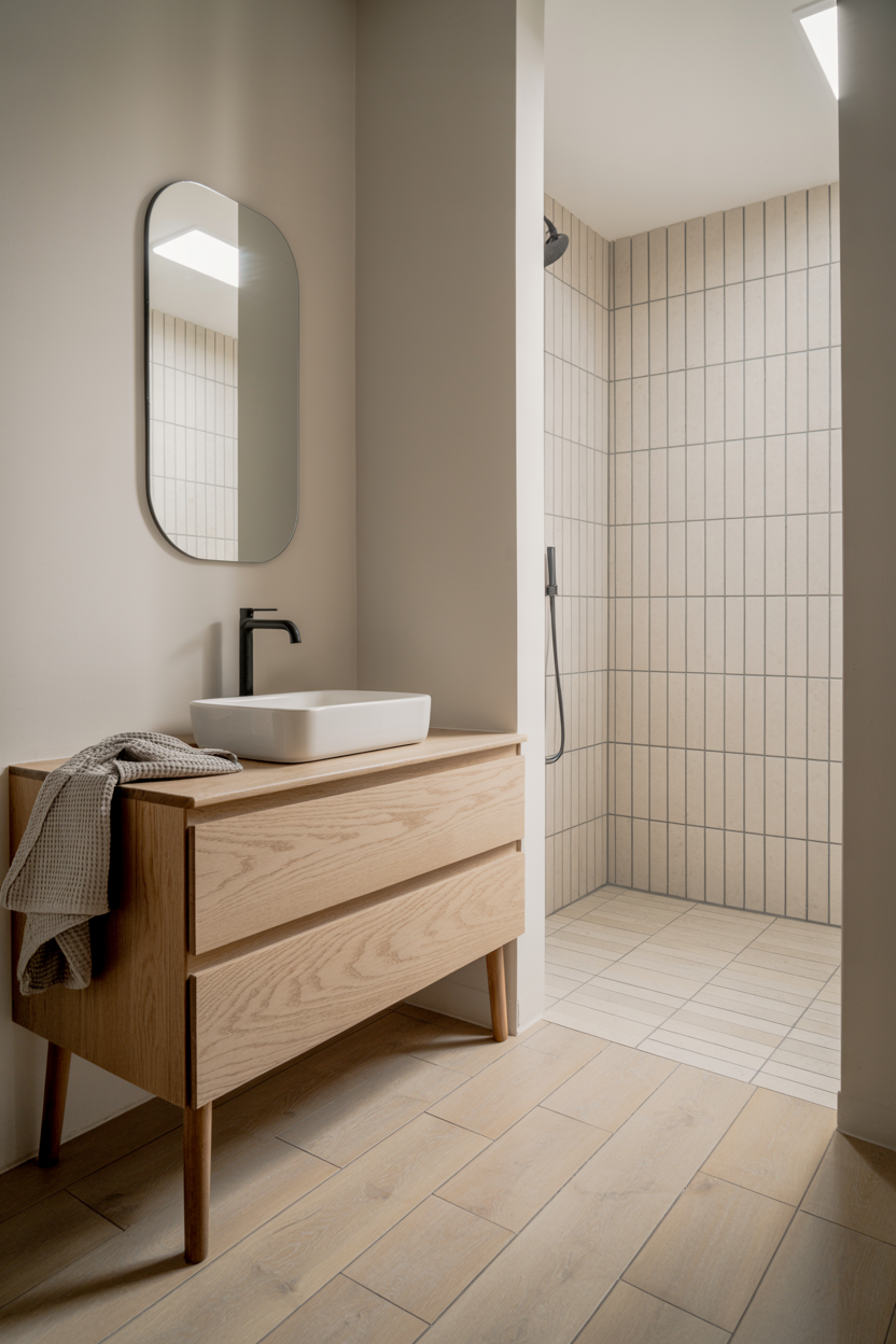 Scandinavian Light + Lift: Pale Woods, Soft Black, and Big Air