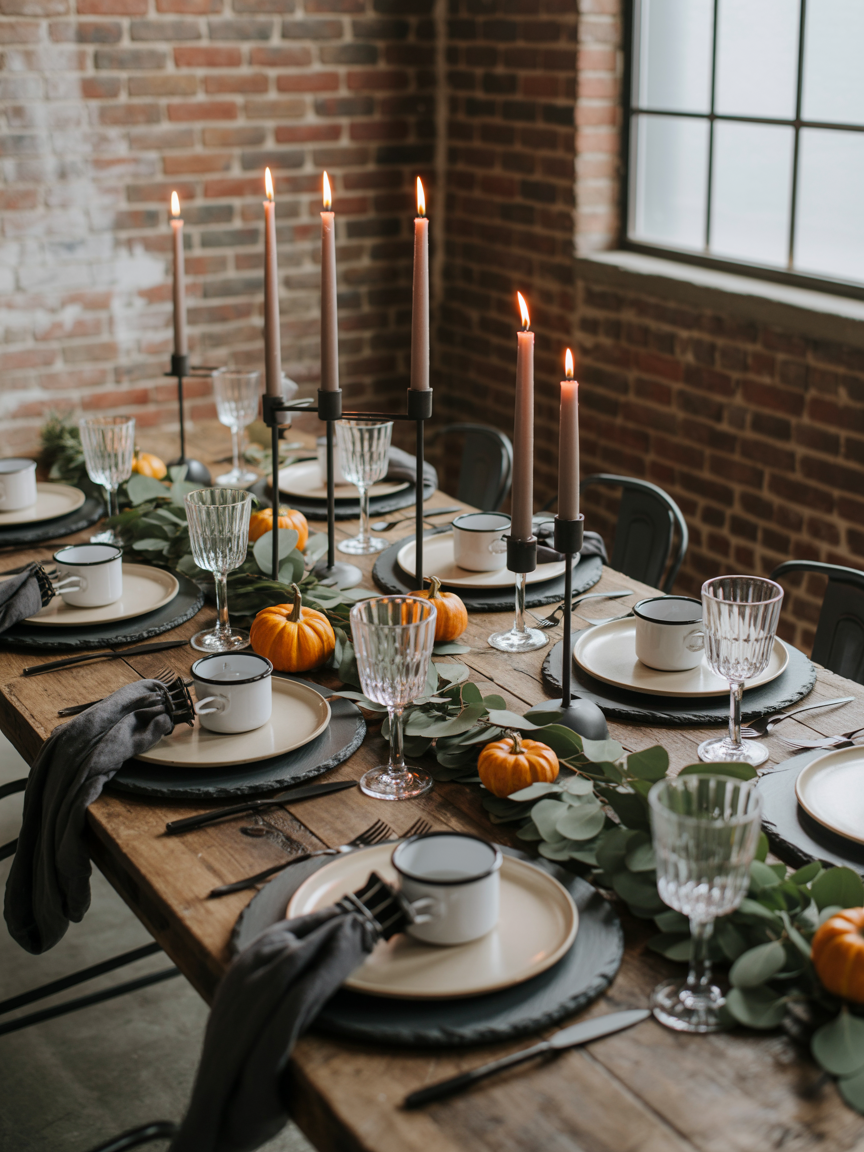 Rustic Industrial Feast