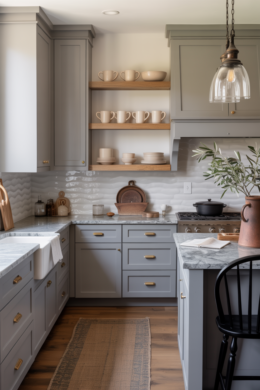 Modern Farmhouse Kitchen, Refined
