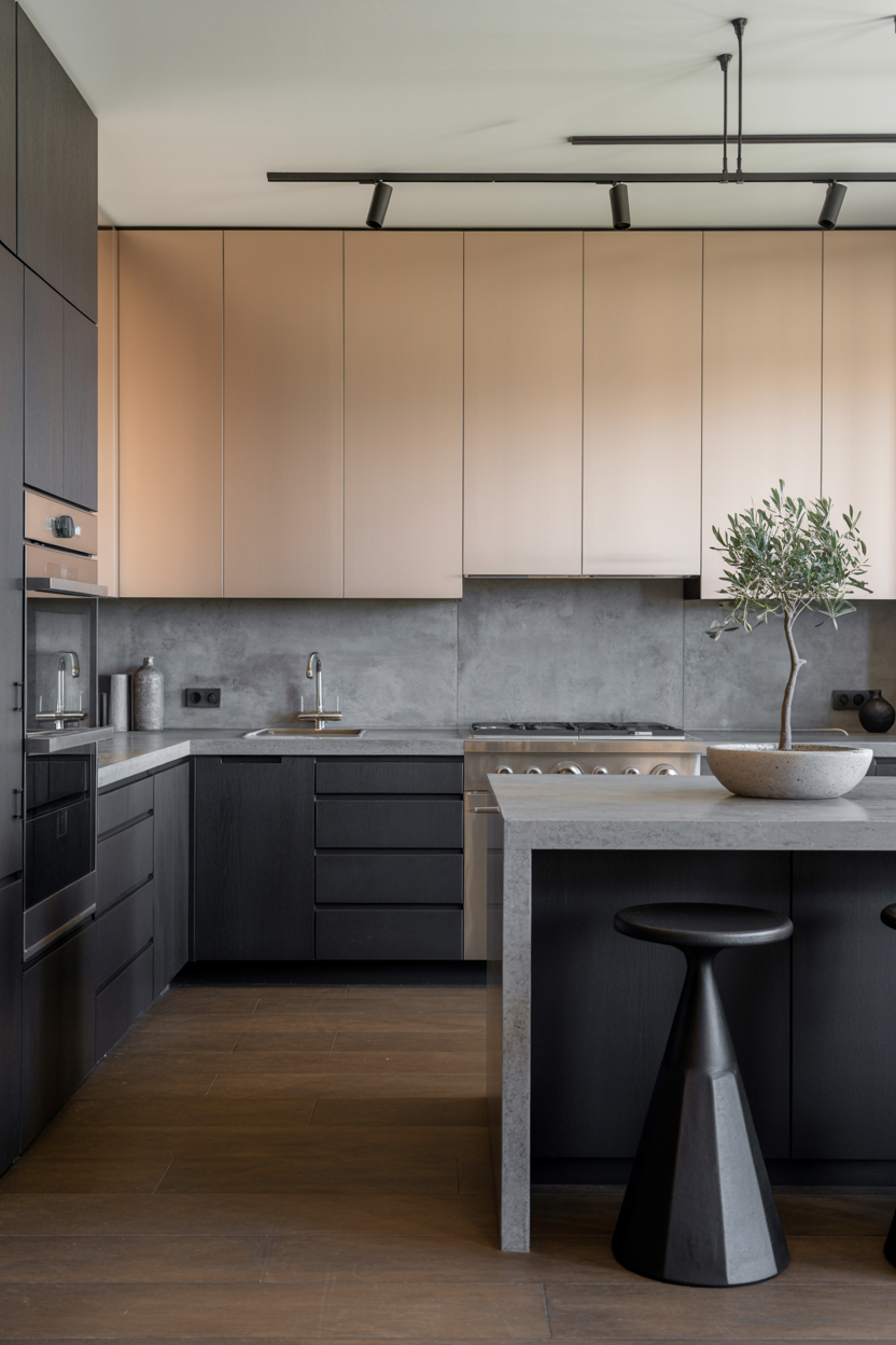 Urban Minimalist in Charcoal, Putty, and Steel