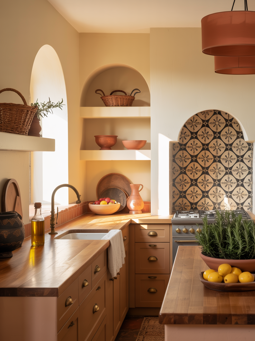 Warm Mediterranean Sunscape