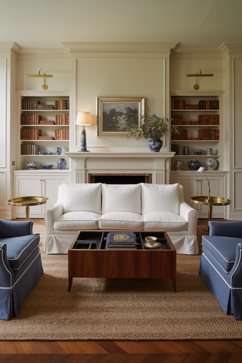 Classic Cozy With Symmetry and Hidden Storage