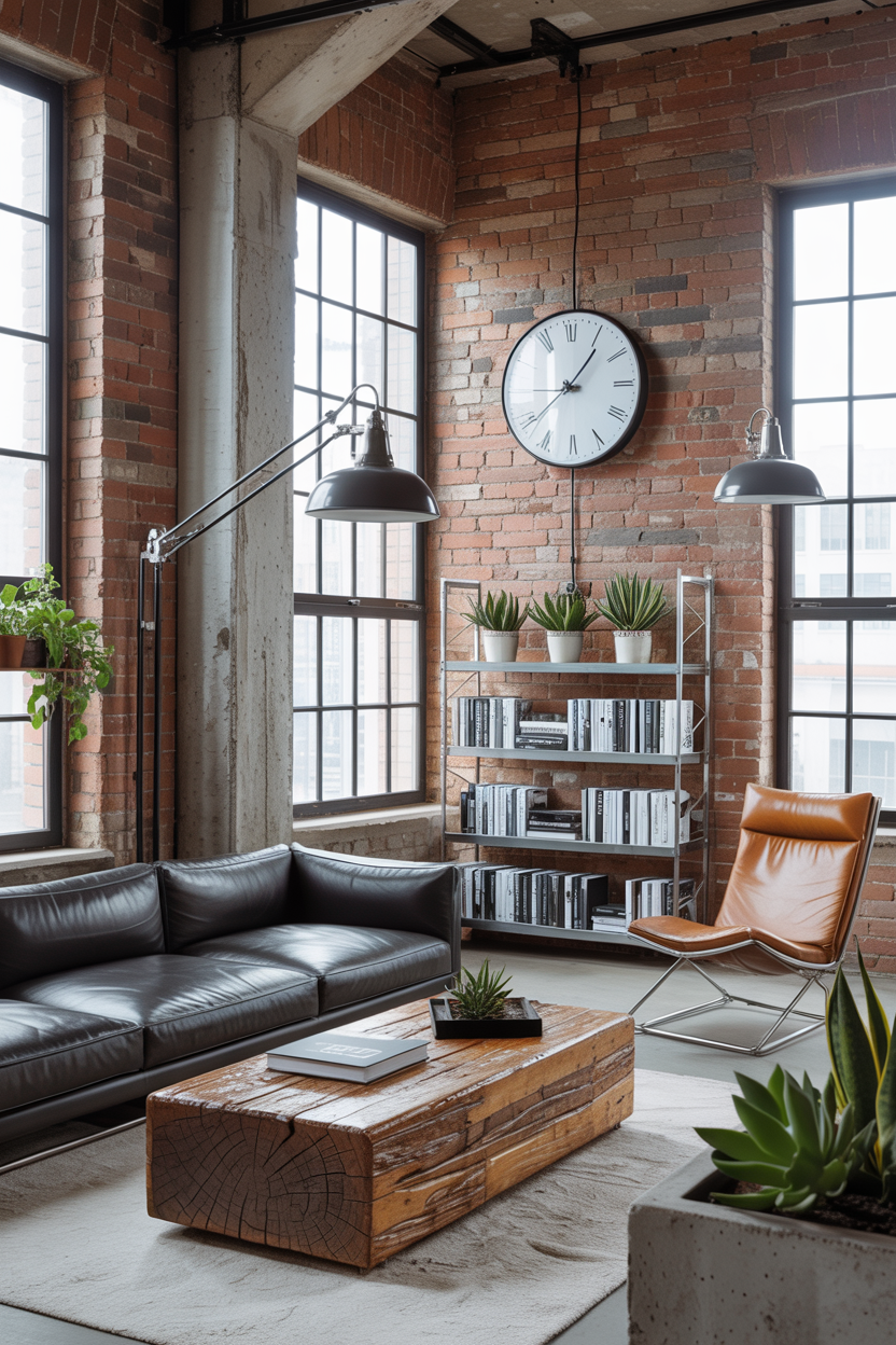 Industrial Loft with Refined Edges