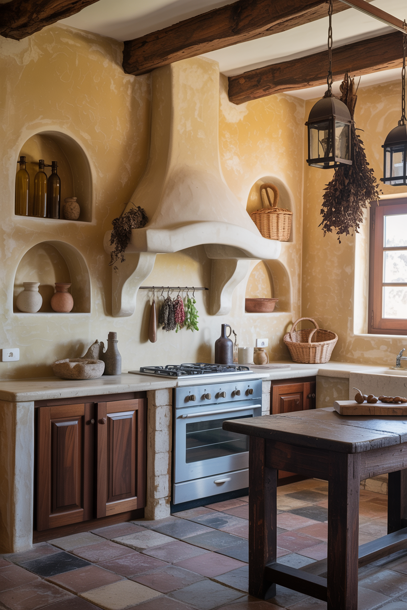 The Old-World Stone and Plaster Retreat