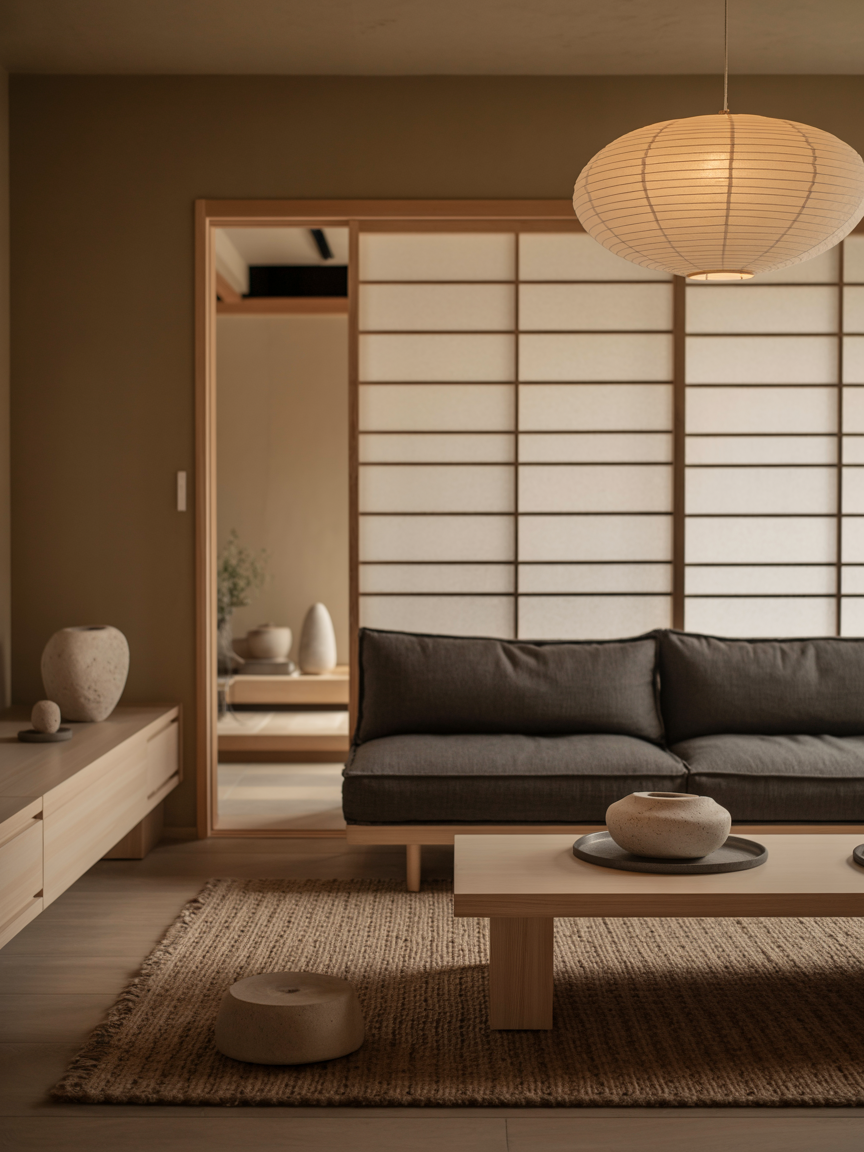 Japandi Low-Profile Serenity