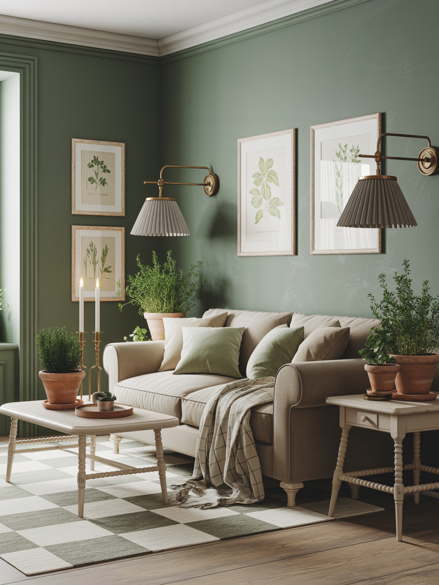 Muted Sage Modern Cottage: Fresh, Light, And Peaceful