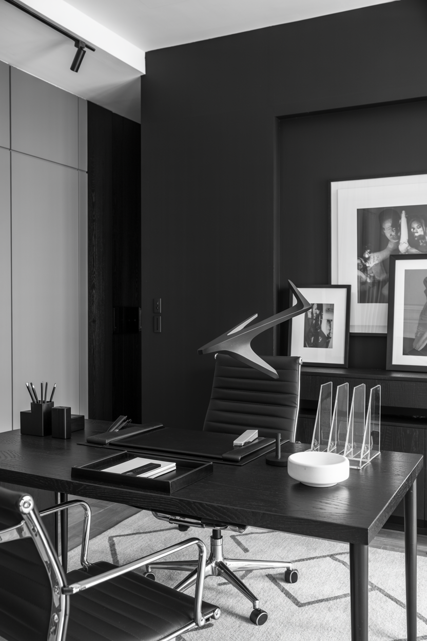 Sophisticated Monochrome with High Contras