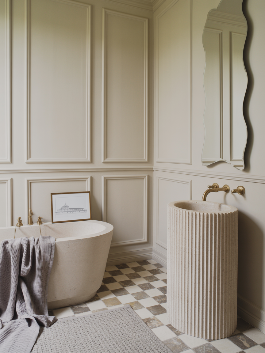 Textured Neutrals With A Parisian Twist