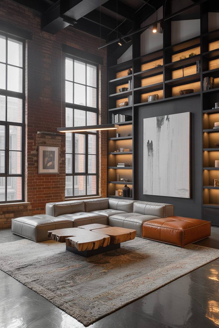 Urban Loft Gallery With Intentional Scale