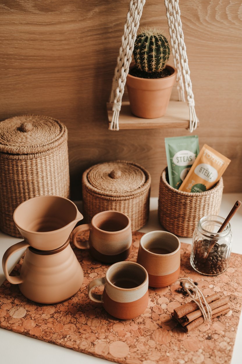 Earthy Boho With Terracotta Tones