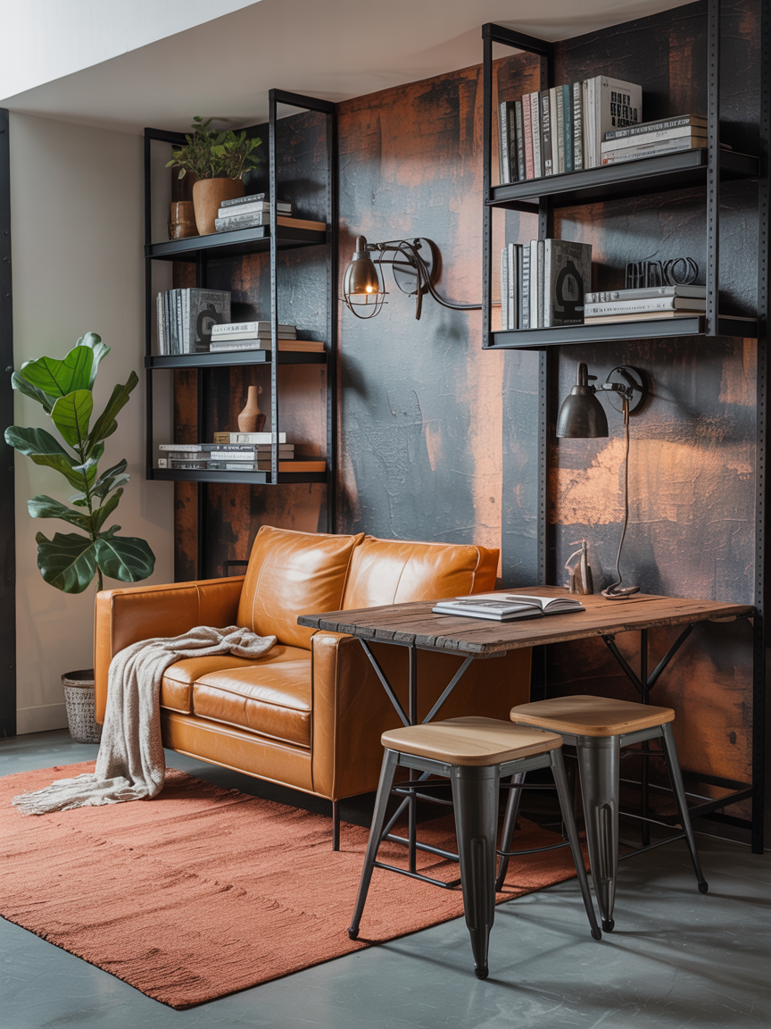 Compact Urban Industrial Loft