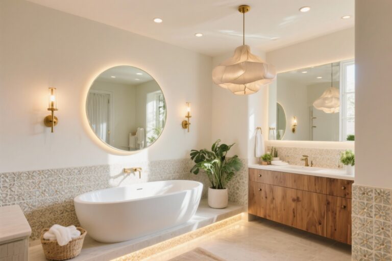 7 Bathroom Lighting Ideas That Make Your Space Instantly Glow