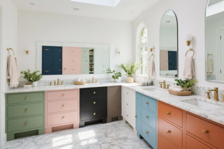 9 Painted Bathroom Cabinets Ideas That Instantly Elevate Your Space