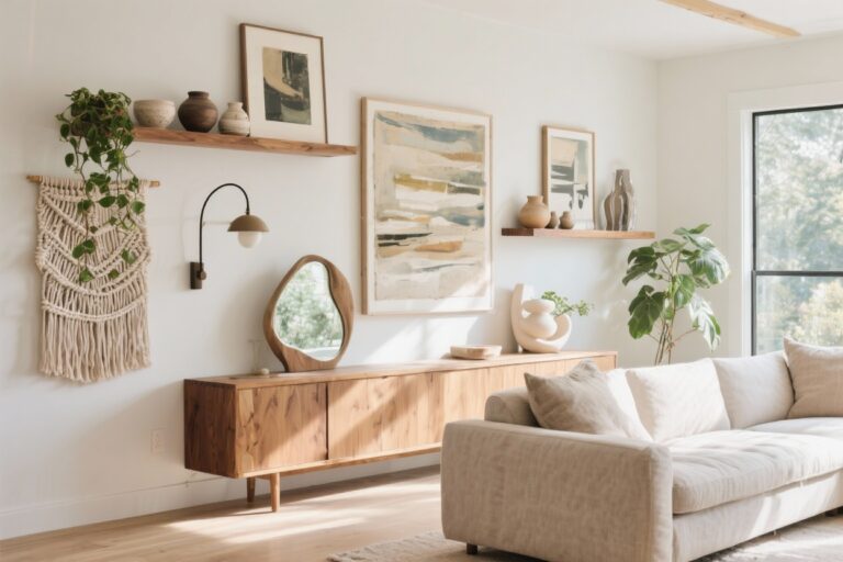 How to Decorate a Blank Wall Without Spending a Fortune