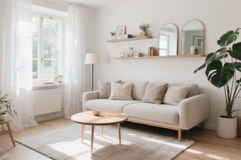 How to Decorate a Small Living Room Without Losing Your Mind