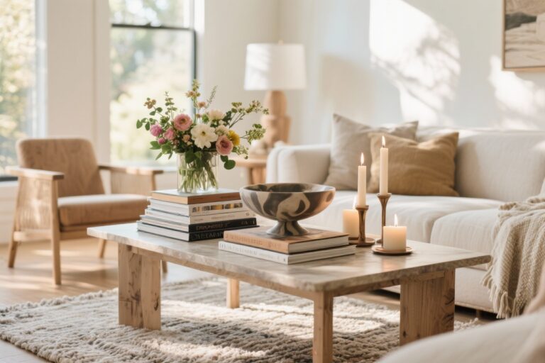 How to Style a Coffee Table That Stops Guests in Their Tracks