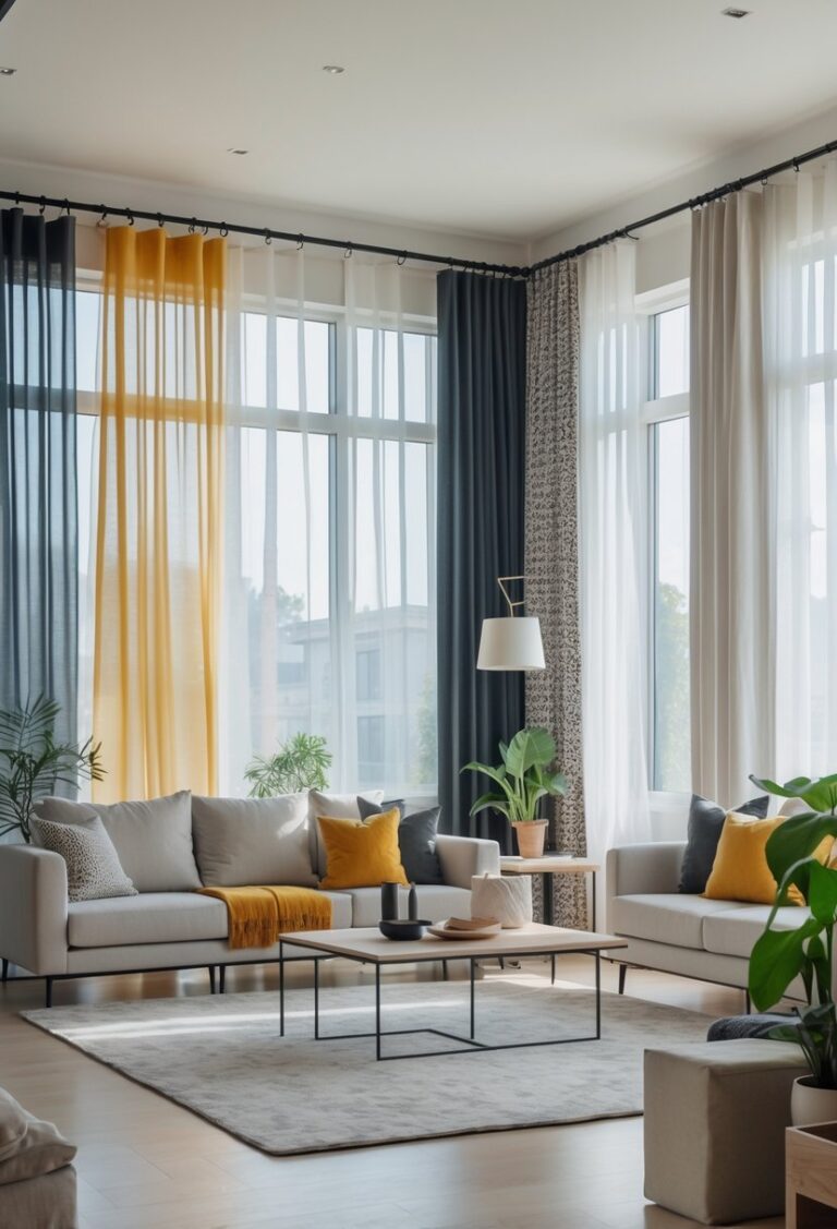 8 Modern Living Room Curtains That Elevate Your Space Effortlessly