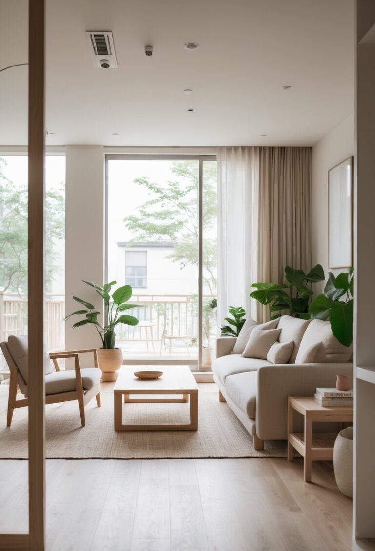 7 Japandi Living Room Design Ideas for Modern Minimalist Spaces