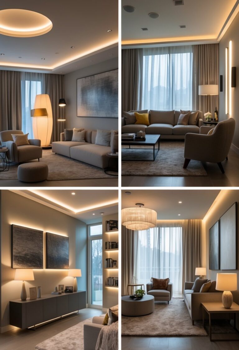 8 Living Room Lighting Ideas to Transform Your Space Efficiently