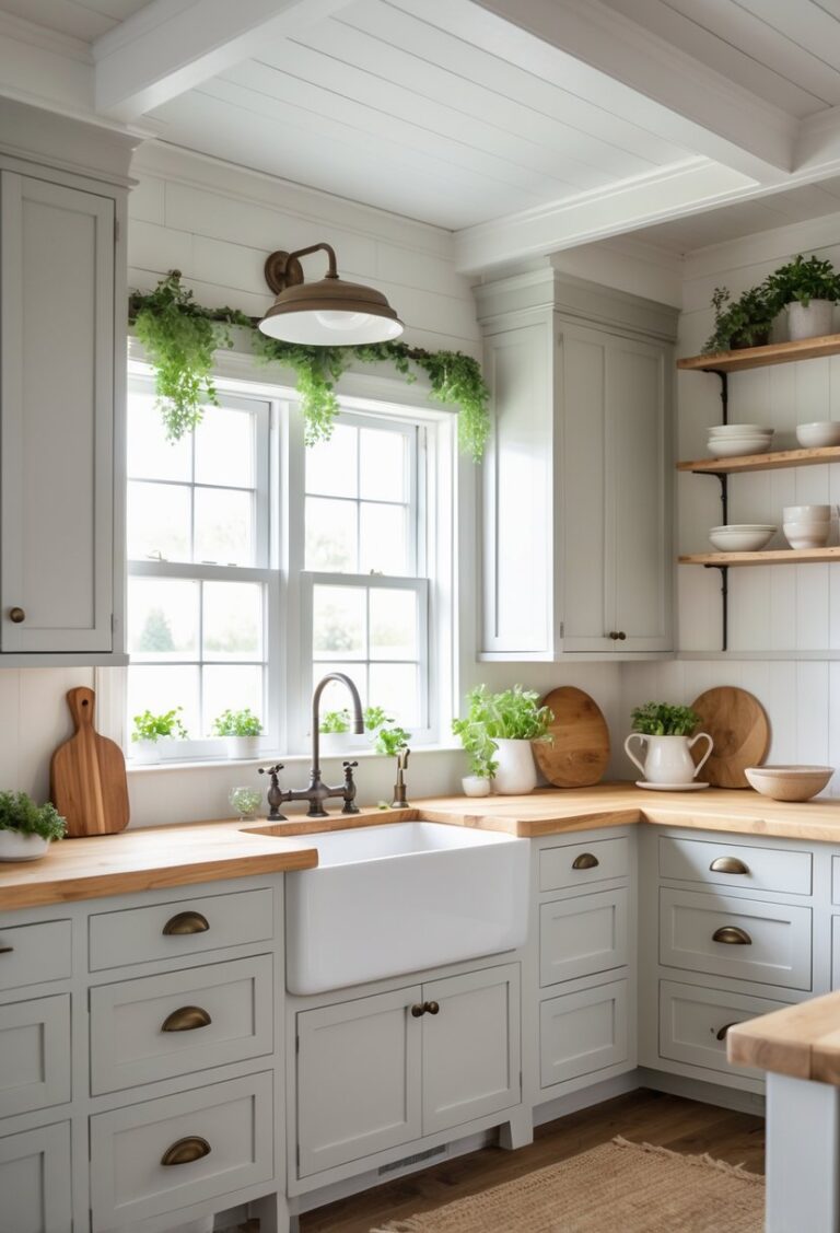 7 Farmhouse Kitchen Ideas to Transform Your Space with Timeless Charm