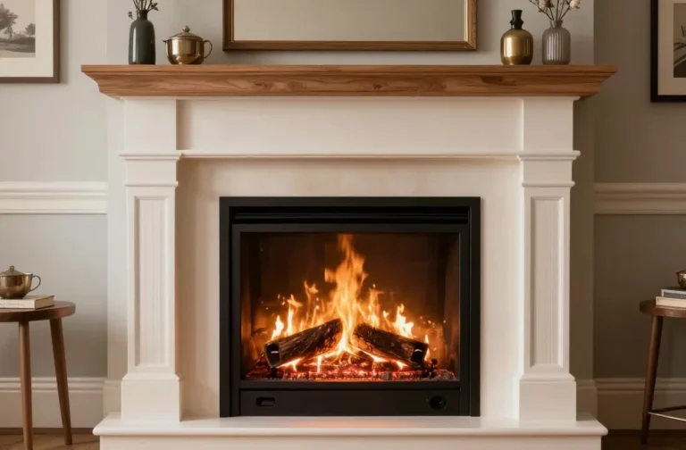 8 Fireplace Ideas That Instantly Turn Your Living Room Into A Vibe
