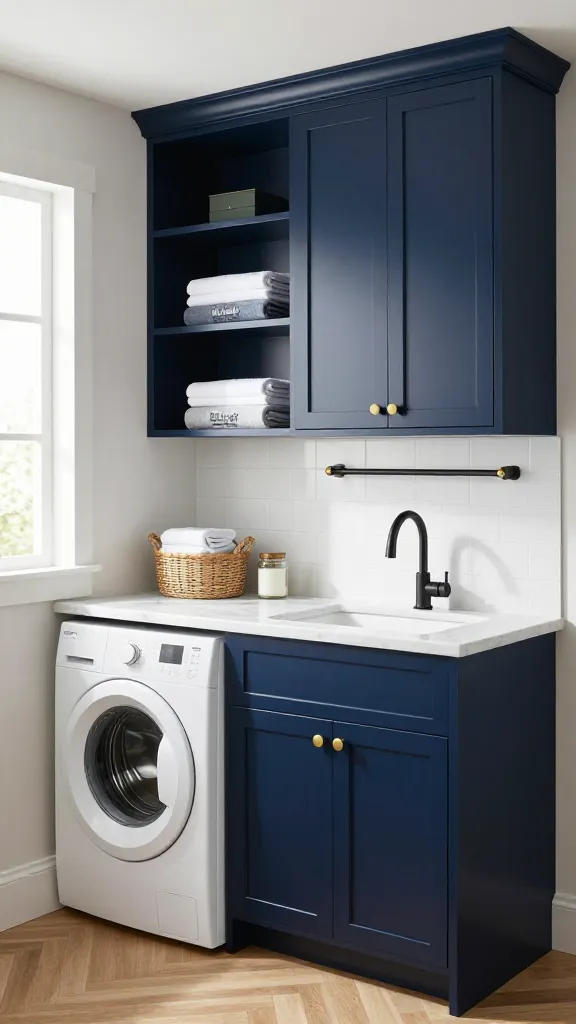 7 Blue Laundry Room Design Ideas That Spark Joy Every Wash Day