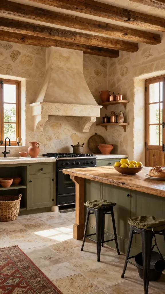 7 Tuscan Kitchen Ideas That Bring Warmth, Wine, And Wow