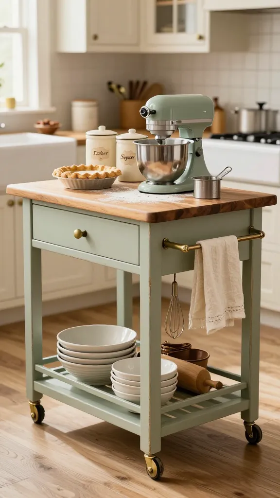 6 Kitchen Cart Ideas That Instantly Upgrade Your Cooking Zone