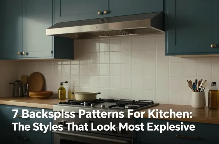 7 Backsplash Patterns For Kitchen: The Styles That Look Most Expensive