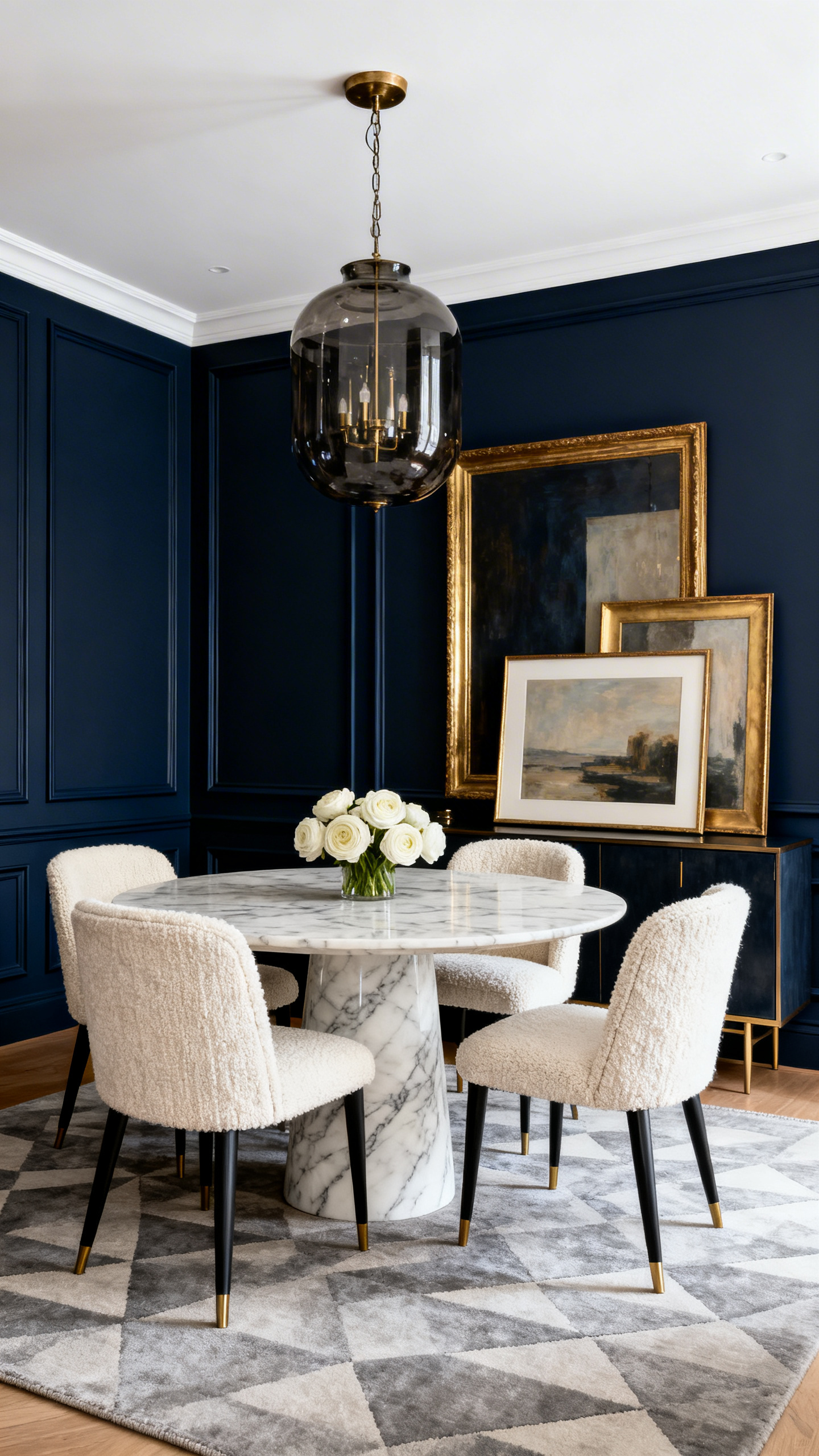Parisian-Meets-Modern Dining Room in Naval (SW 6244)