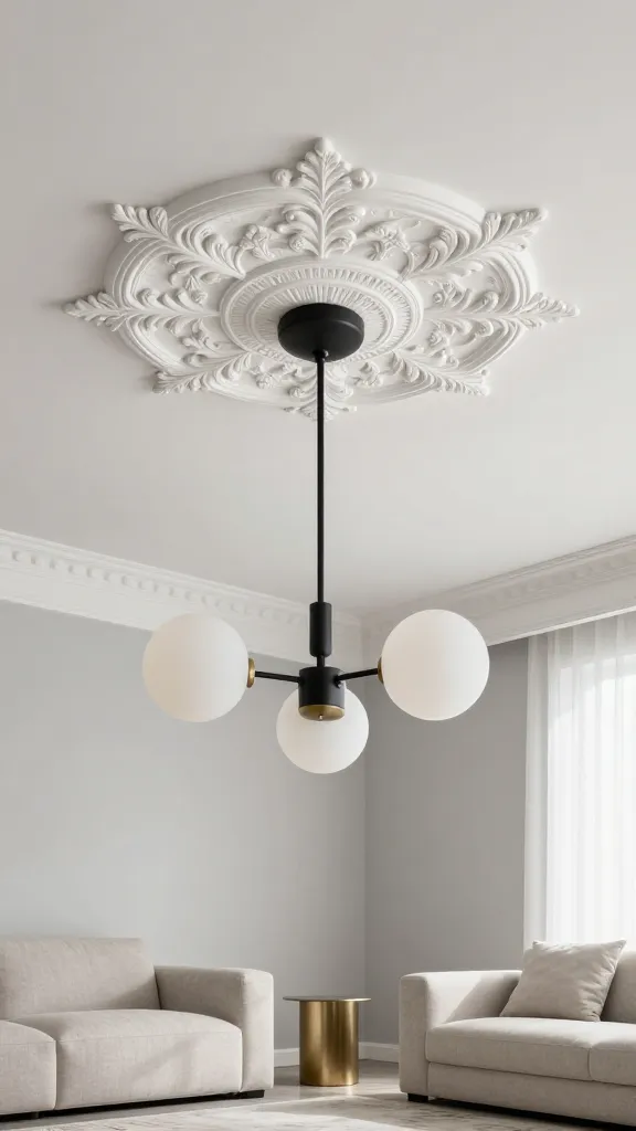 7 Ceiling Medallion Ideas That Instantly Level Up Any Room
