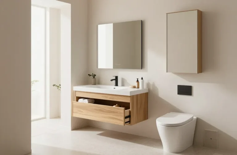 Genius Bathroom Furniture Ideas for Small Bathrooms That Need Storage