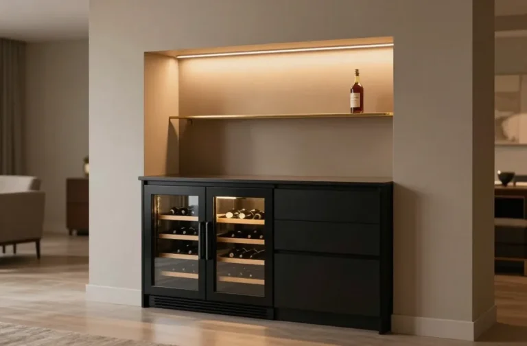 6 Built-in Bar Ideas That Elevate Living Rooms: Chic & Cozy