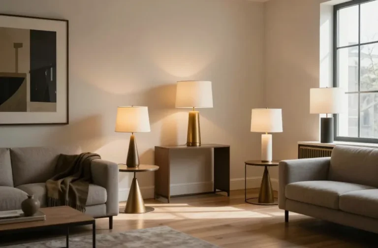 How Many Table Lamps Does a Living Room Really Need? Light Up Right