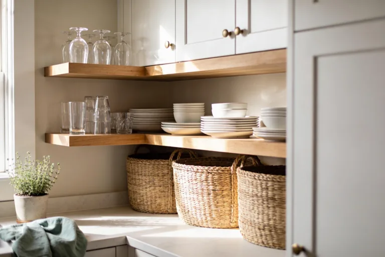 Kitchen Wall Shelves Ideas That Balance Style & Storage: Chic & Practical