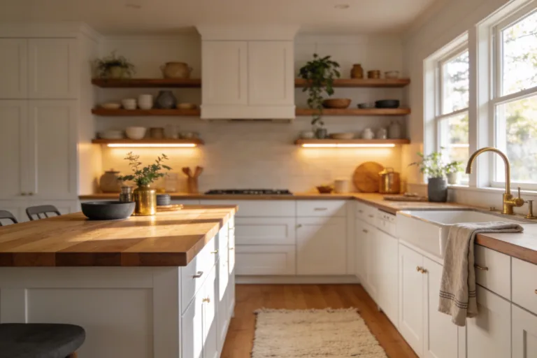 Modern White Kitchen Decor Ideas That Feel Warm: Cozy Glow Rules